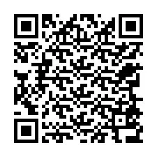 Kode QR untuk nomor Telepon +12768536849