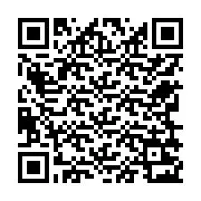 QR-code voor telefoonnummer +12769223496