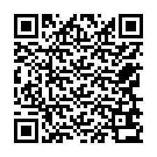 Código QR para número de teléfono +12769632077