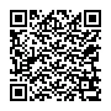 Código QR para número de teléfono +12769637409