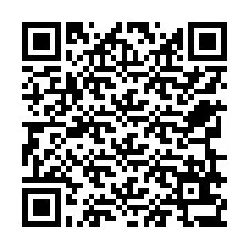 Código QR para número de teléfono +12769637603