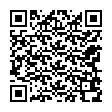 QR код за телефонен номер +12769638235