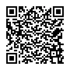 Codice QR per il numero di telefono +12769968537