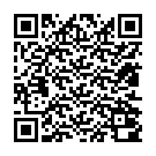 Codice QR per il numero di telefono +12812000689