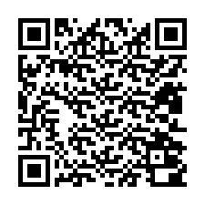 QR-код для номера телефона +12812000733