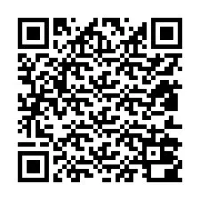 QR-koodi puhelinnumerolle +12812000808