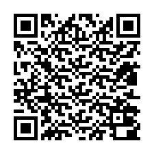 Codice QR per il numero di telefono +12812000989