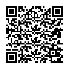 QR код за телефонен номер +12812001043