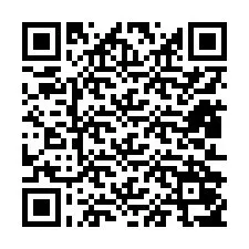 Kode QR untuk nomor Telepon +12812057637