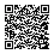 QR-код для номера телефона +12812183538