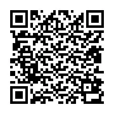 QR Code สำหรับหมายเลขโทรศัพท์ +12812832446