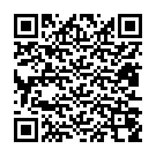 QR-Code für Telefonnummer +12813058293