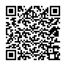 QR-koodi puhelinnumerolle +12813360859