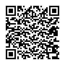 Código QR para número de telefone +12813436347