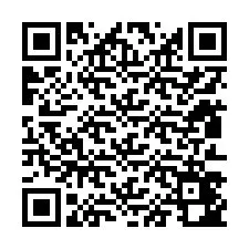 Código QR para número de teléfono +12813442654