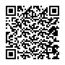 QR-koodi puhelinnumerolle +12813474129