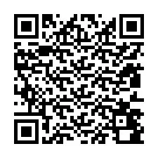 Código QR para número de teléfono +12813480704