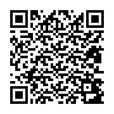 QR-код для номера телефона +12813483633