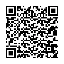 Codice QR per il numero di telefono +12813655805