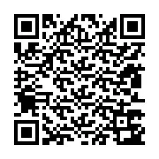 Kode QR untuk nomor Telepon +12813743834