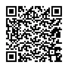 Codice QR per il numero di telefono +12813744955