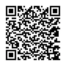 QR-code voor telefoonnummer +12813747118