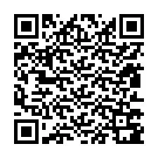 QR-код для номера телефона +12813781254