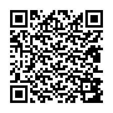 Código QR para número de teléfono +12813883662