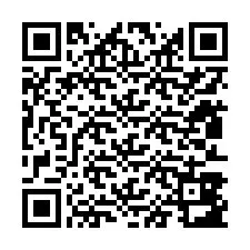 Codice QR per il numero di telefono +12813883834