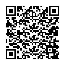 Código QR para número de teléfono +12814047457