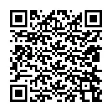 QR-koodi puhelinnumerolle +12814268634