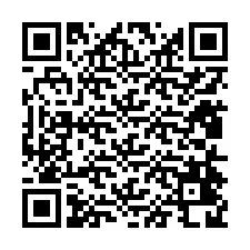 QR-koodi puhelinnumerolle +12814428532