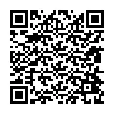 QR-code voor telefoonnummer +12814429254