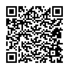 Código QR para número de teléfono +12814429877