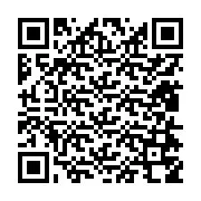 Código QR para número de teléfono +12814758076