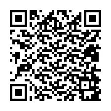 Código QR para número de teléfono +12814981453