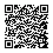 QR-Code für Telefonnummer +12814982358