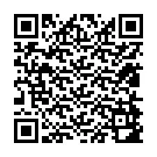 Codice QR per il numero di telefono +12814982429