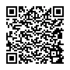 QR-код для номера телефона +12814982654