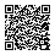 Código QR para número de teléfono +12815090809