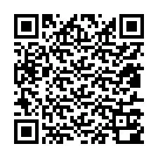 Codice QR per il numero di telefono +12817100018