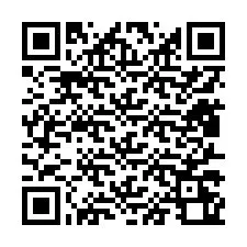 QR Code pour le numéro de téléphone +12817260166