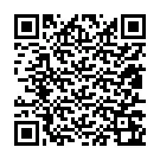 Codice QR per il numero di telefono +12817262178