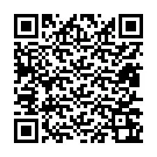 Código QR para número de teléfono +12817262367