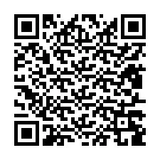 Codice QR per il numero di telefono +12817289832