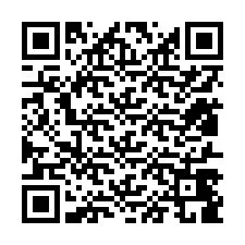 QR код за телефонен номер +12817489849