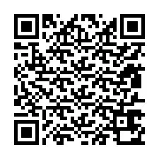 Codice QR per il numero di telefono +12817670854