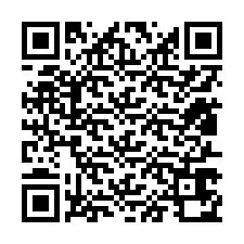 QR-code voor telefoonnummer +12817670869