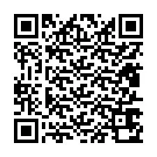 QR-code voor telefoonnummer +12817670872