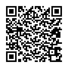 Kode QR untuk nomor Telepon +12817670873